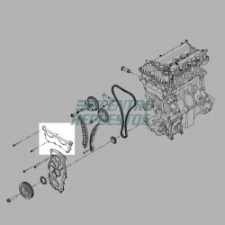 Tapa superior de cadena MG5