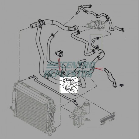 Termostato Range Rover Sport 2.7