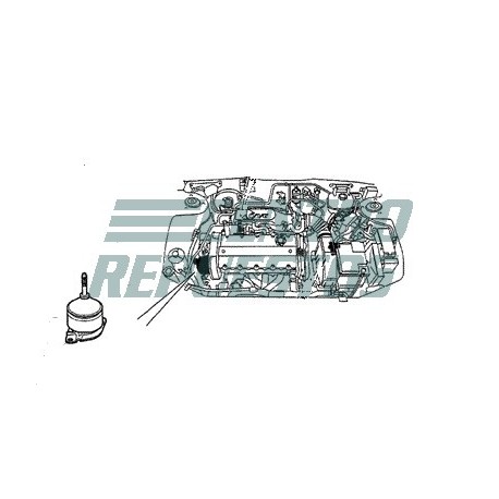 Soporte de motor derecho Rover 216